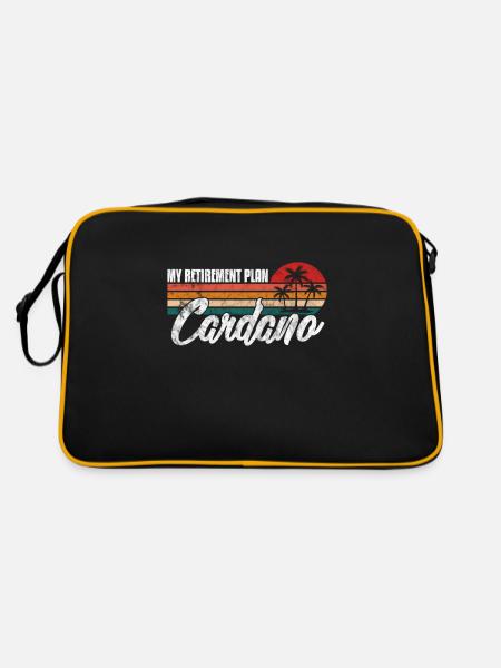 Retraite Cardano - Sac Retro - noir/or
