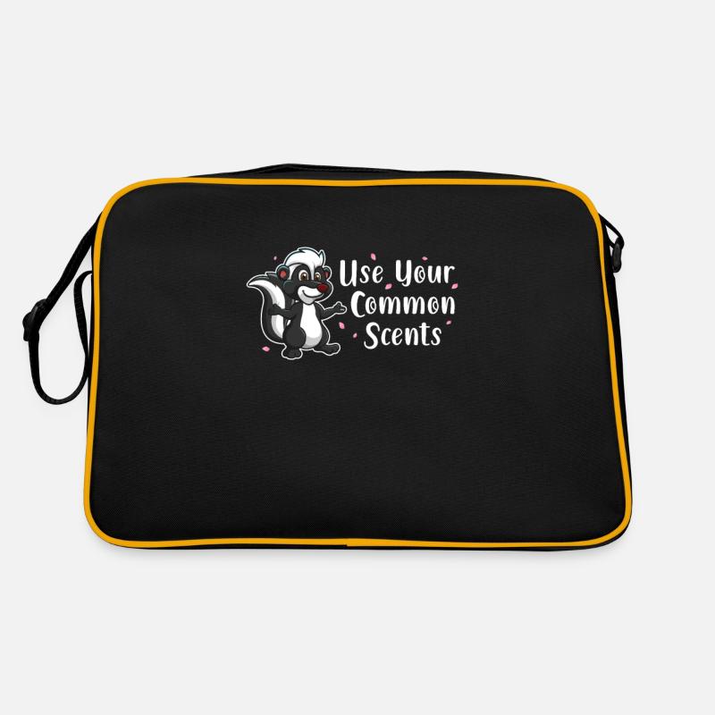 Stinktier Retro Tasche