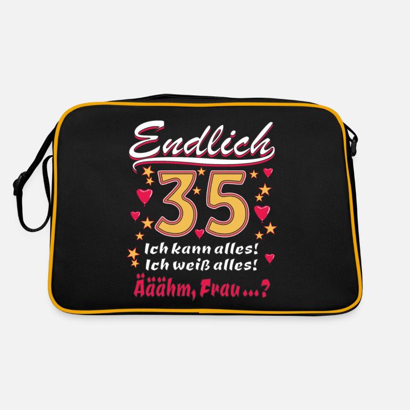 ENDLICH 35 Retro Tasche