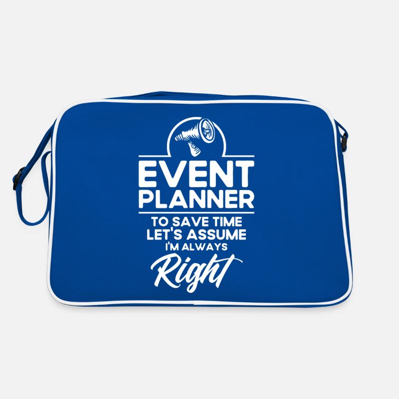 Event Planner Wedding Planner Event Manager Retro Bag