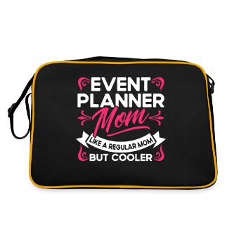 Planificateur d’événements Planificateur de mariage Gestionnaire d’événements - Sac Retro - noir/or - Dos