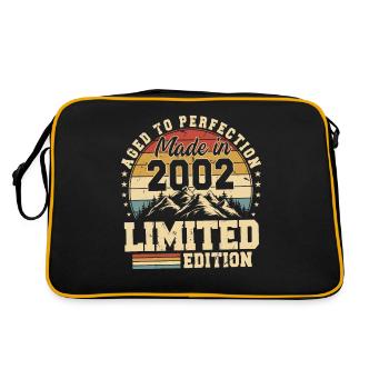 Aged to perfection Made in 2002 - Retro Bag - black/gold - Back