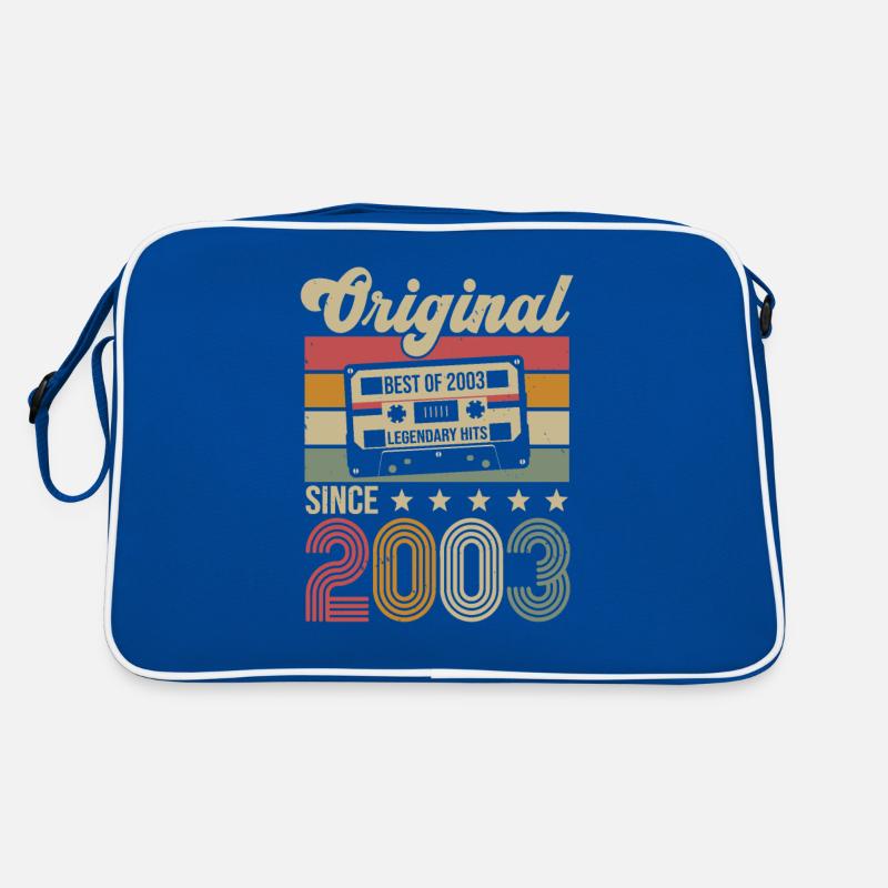 Vintage Geburtstag Original Geschenkidee 2003 Retro Tasche