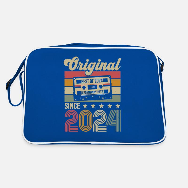 Vintage Geburtstag Original Geschenkidee 2024 Retro Tasche