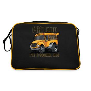 Imagine - Retro Bag - black/gold - Back