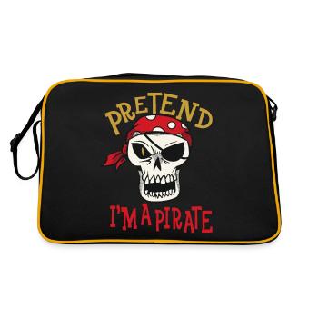 Imagine - Retro Bag - black/gold - Back