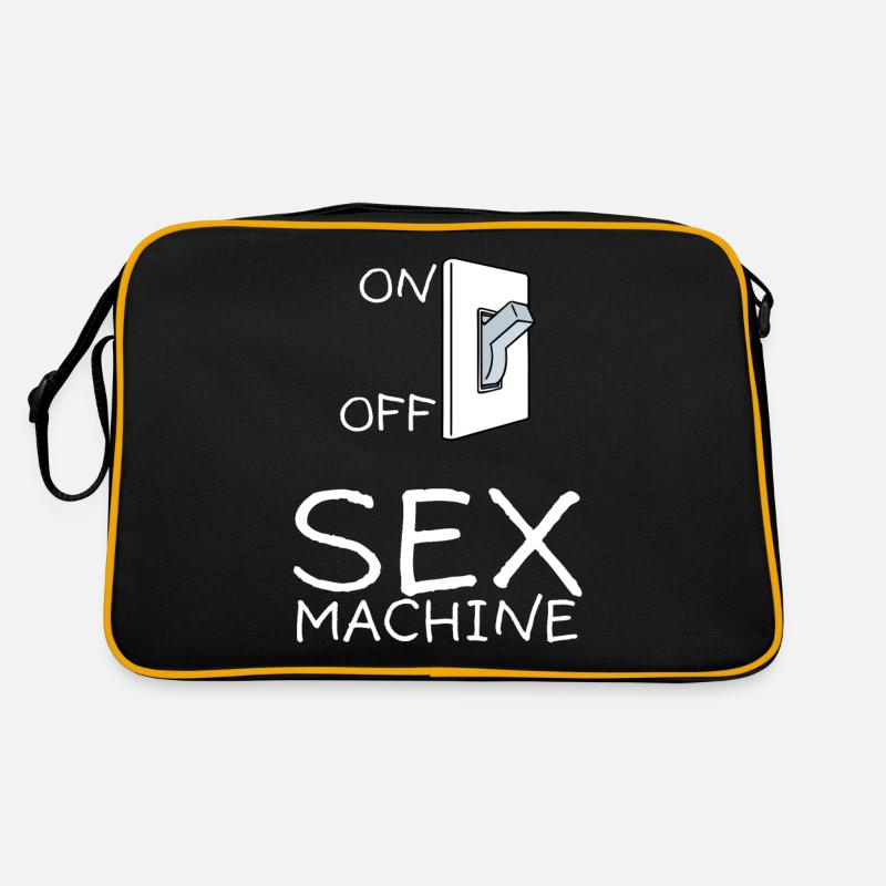 Sex Machine A Selector Sexuality Humor Retro Bag