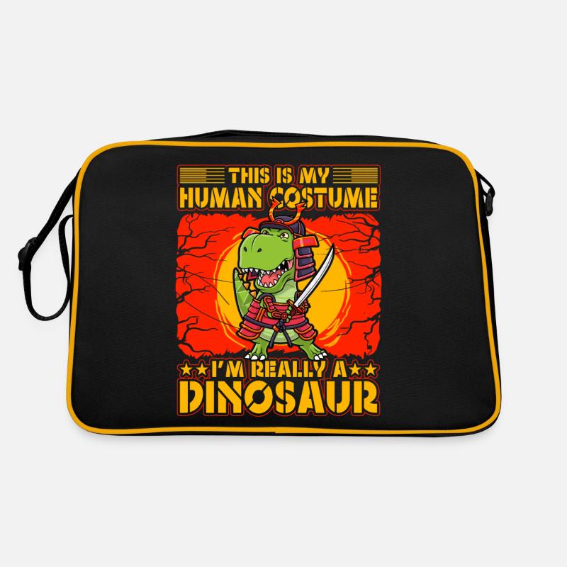 This is my Human Costume I'm really a Dinosaur Retro Bag