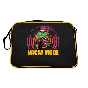Mode Dinosaur Vacay - Sac Retro - noir/or - Dos