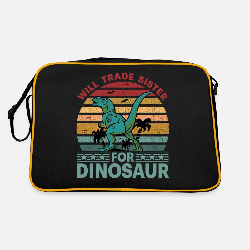 Will trade Sister for Dinosaur Retro Bag