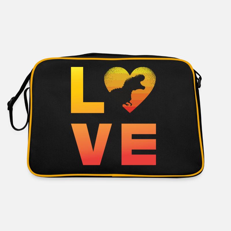 Dinosaur Love Retro Bag