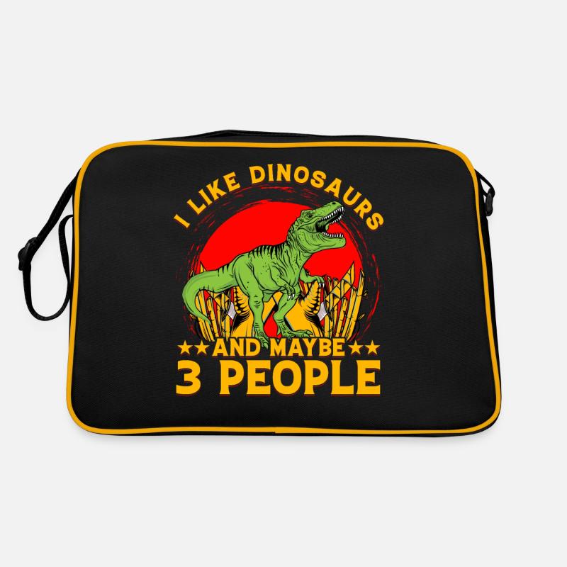 I like Dinosaurs and maybe 3 People Retro Bag