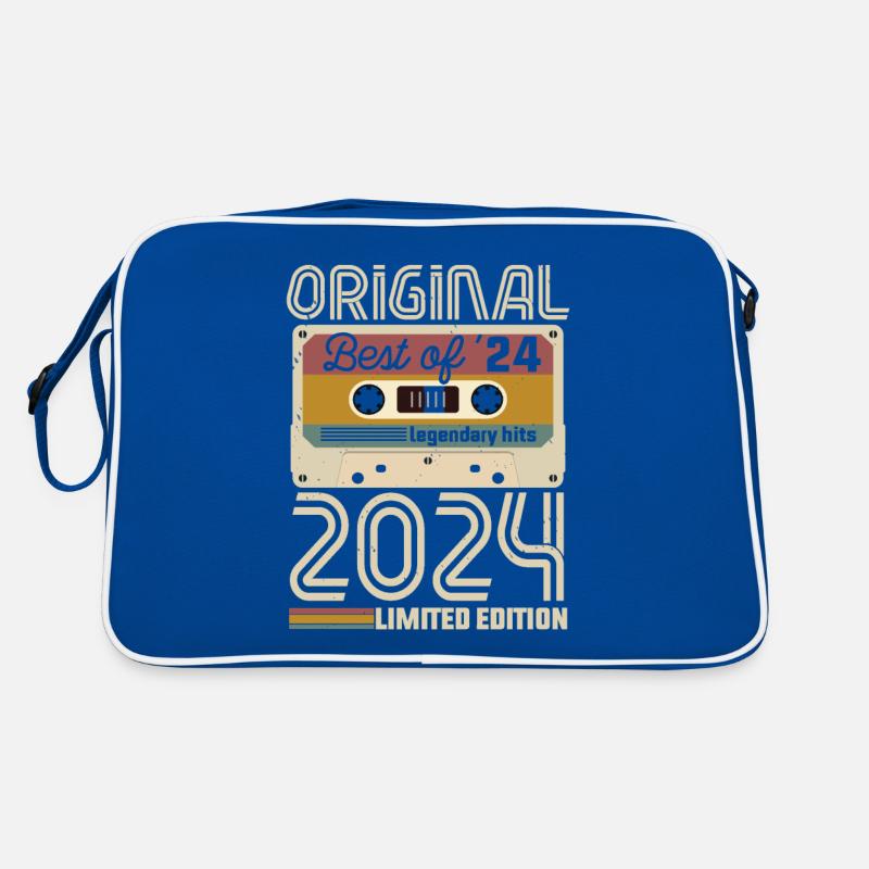 Vintage Geburtstag Original Geschenkidee 2024 Retro Tasche