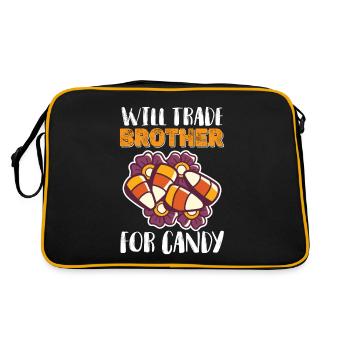 Witch Queen Halloween Party Nightmare Scary Witches - Retro Bag - black/gold - Back