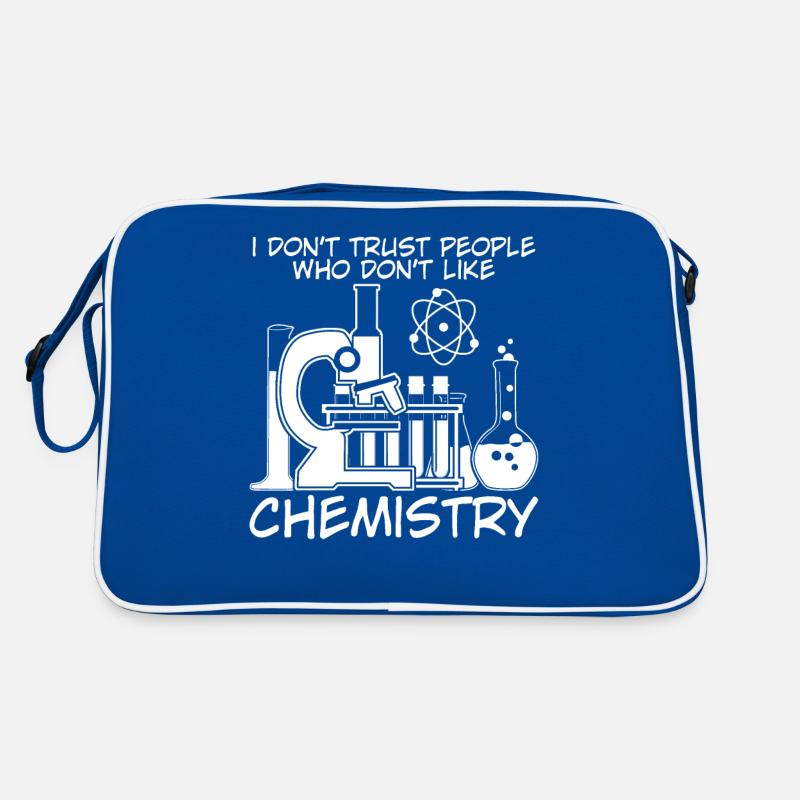 Chimiste Chimique Chimique Assistante de laboratoire chimique Sac Retro