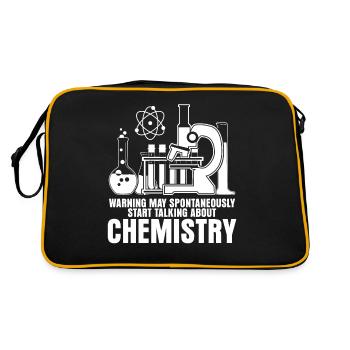 Chimiste Chemie Citation Chemikant - Sac Retro - noir/or - Dos