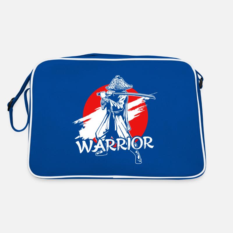 Japan Krieger Samurai Asiatischer Krieger Ninja Ja Retro Tasche