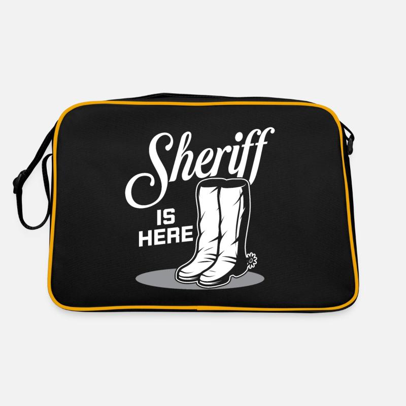Sheriff est Sheriff Boots Sheriffstar Pistol ici Sac Retro