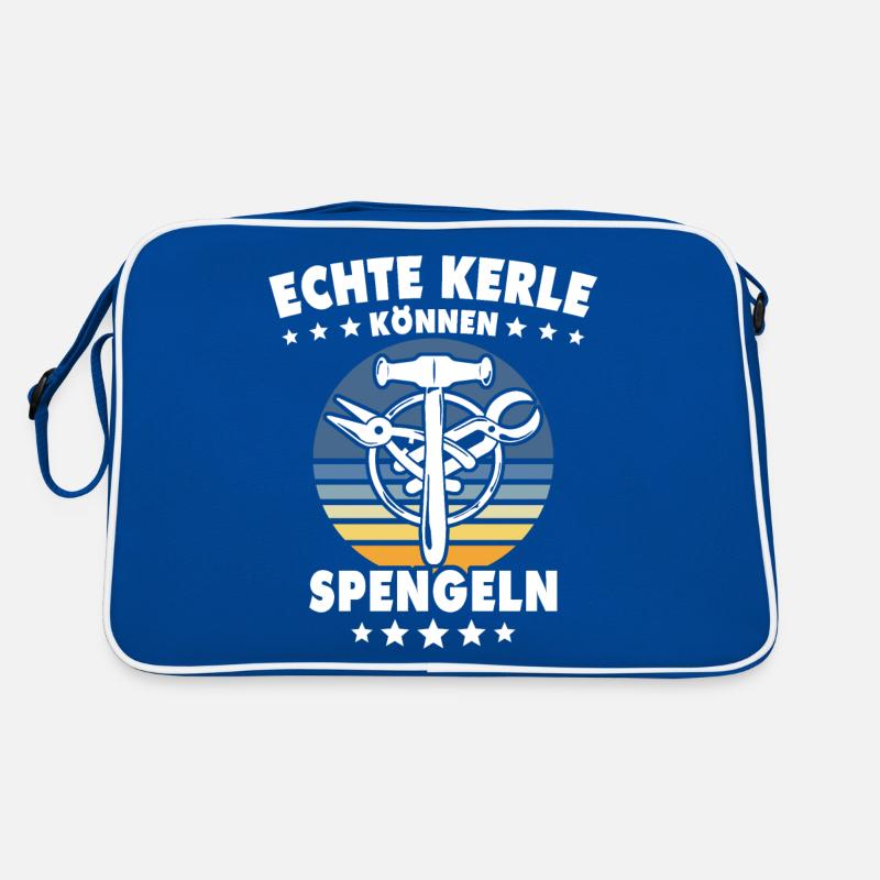 Spengler Beruf Bauspengler Sprüche Retro Tasche