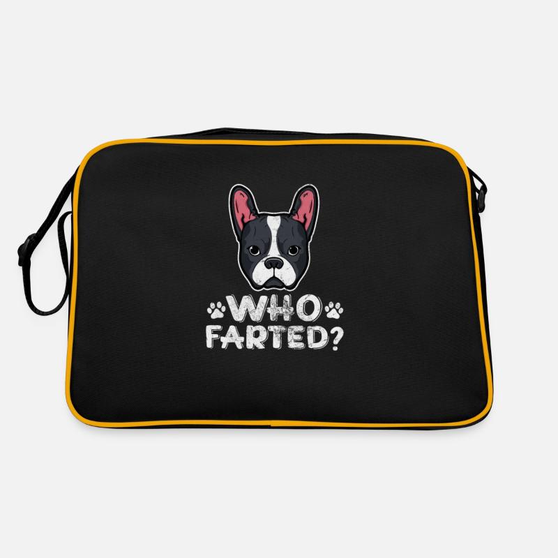Boston Terrier Retro Tasche
