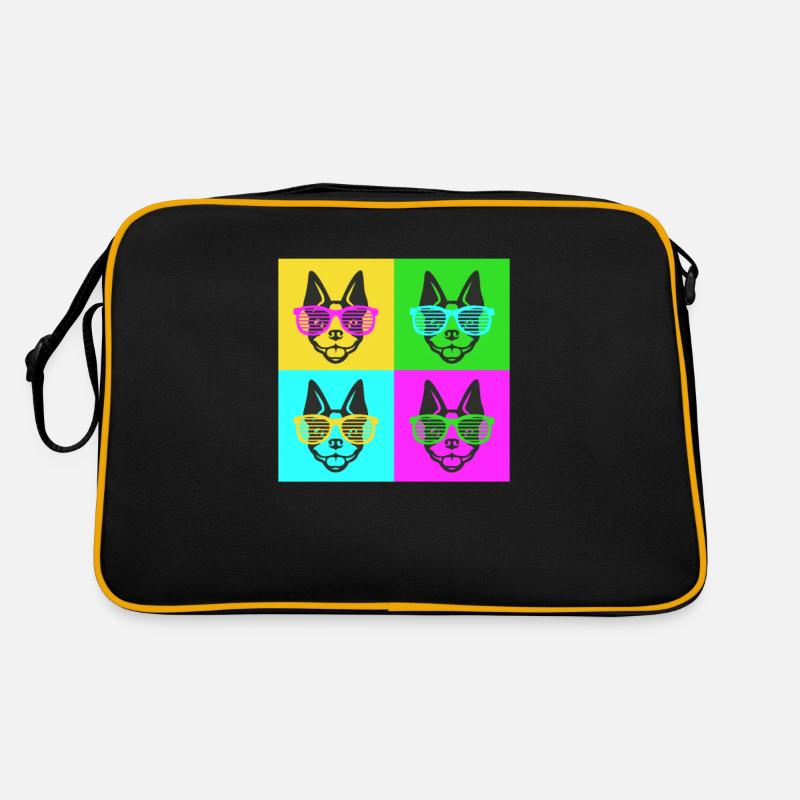 Boston Terrier Sac Retro
