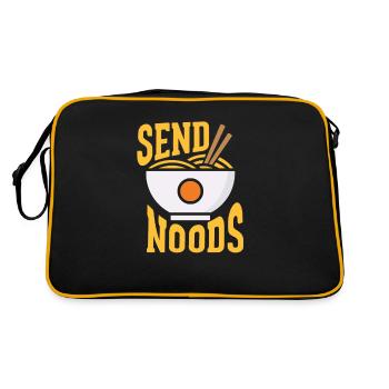 Ramen - Sac Retro - noir/or - Dos