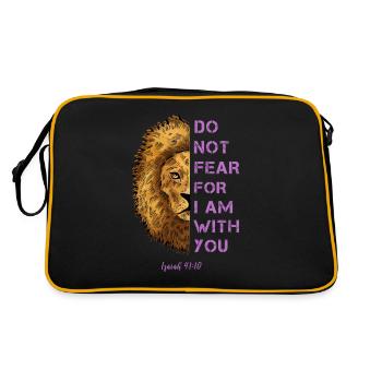 Citation pertinente Léo - Sac Retro - noir/or - Dos
