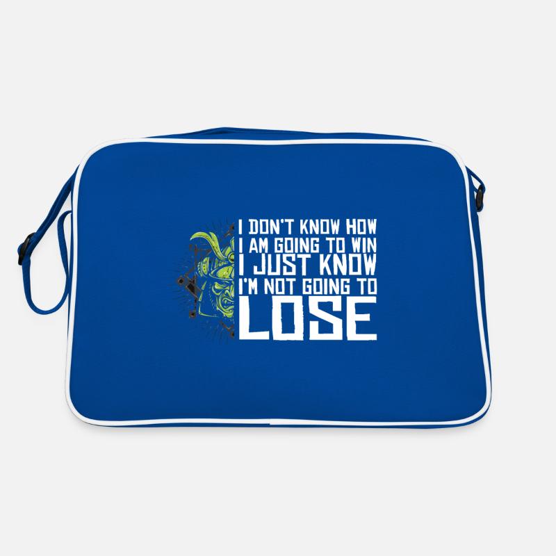 Samurai Quote Japanese Warrior Japan Ninja Retro Bag