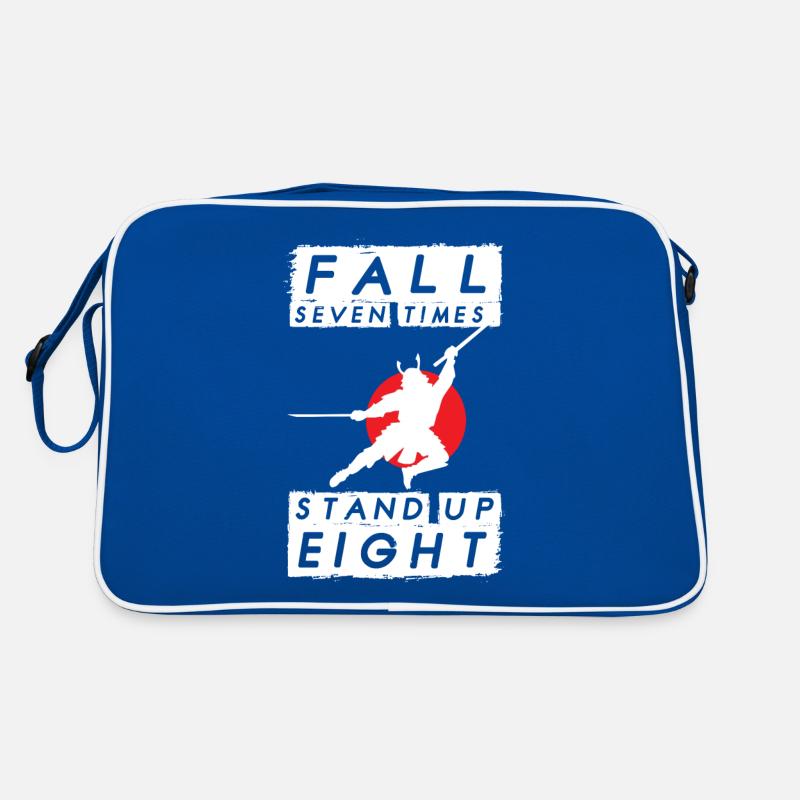 Katana Samurai Quote Japanese Warrior Ninja Jap Retro Bag