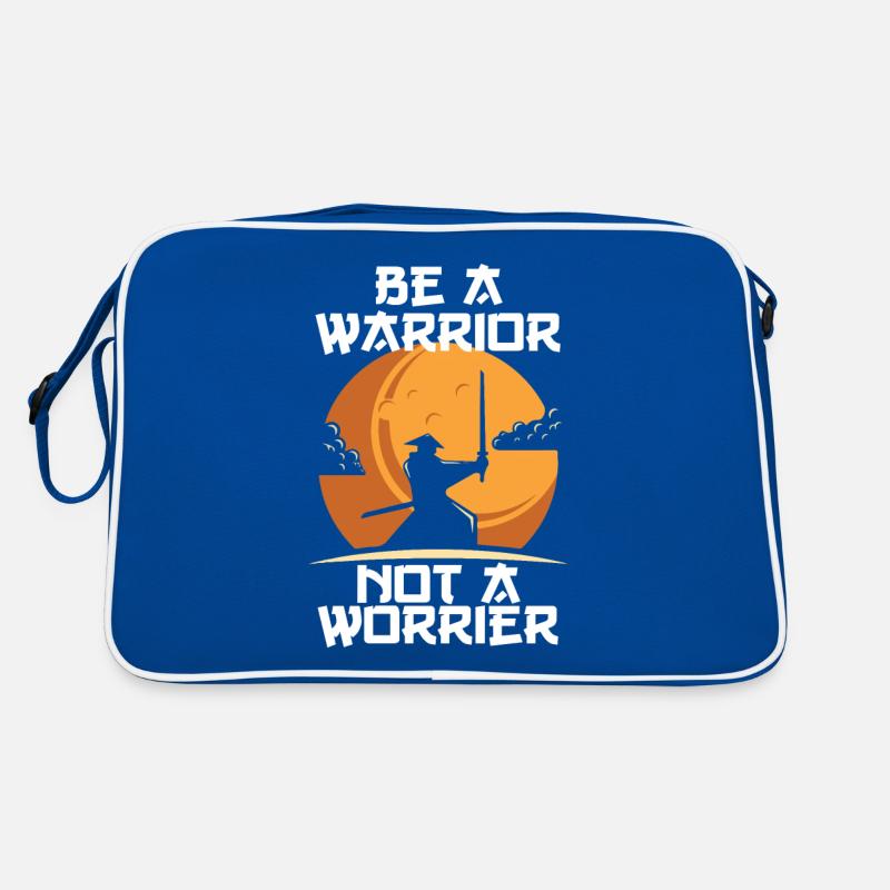 Krieger-Samurai-Friedhof Japanischer Krieger Ninja Retro Tasche