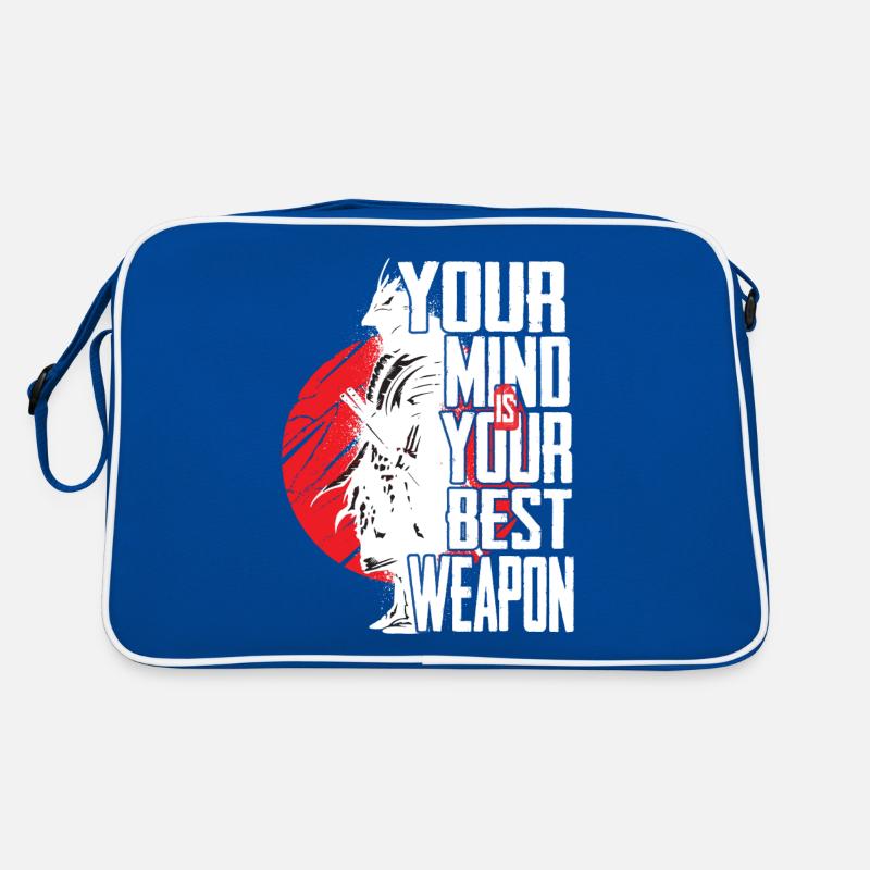 Samurai Japanese Warriors Ninja Sword Katana Retro Bag