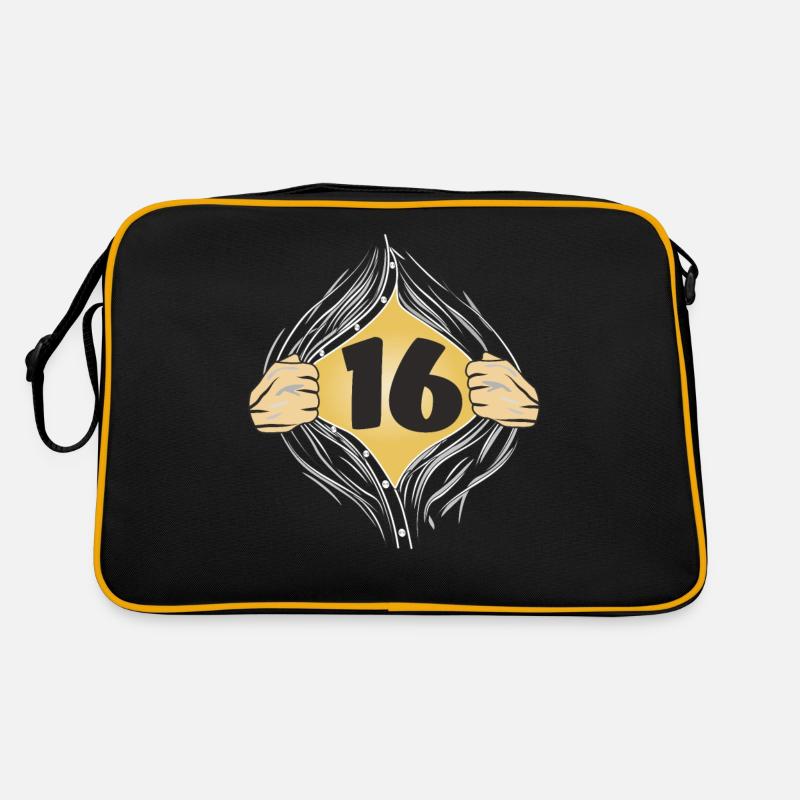 16 HEMD AUFZIEHEN Retro Tasche