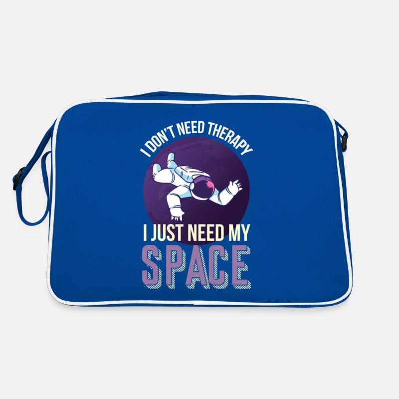 Need Space Astronaut Planet Solar System Retro Bag