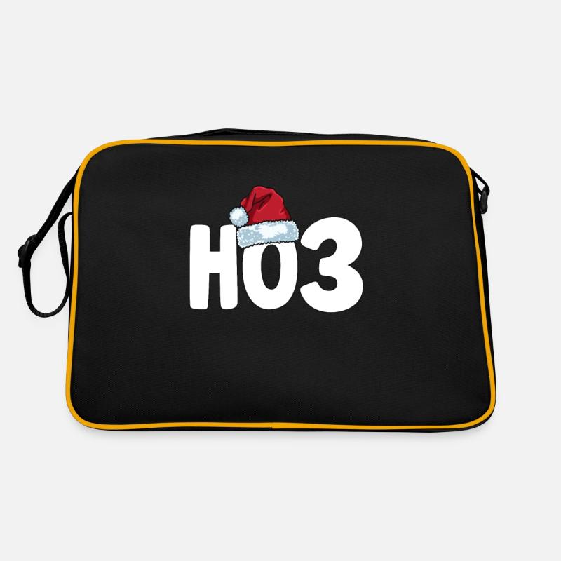 Drôle de Noël moche Ho3 Sac Retro