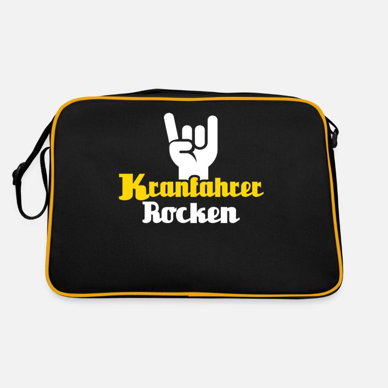 Kranführer Sprüche Kranfahrer Spruch Retro Tasche