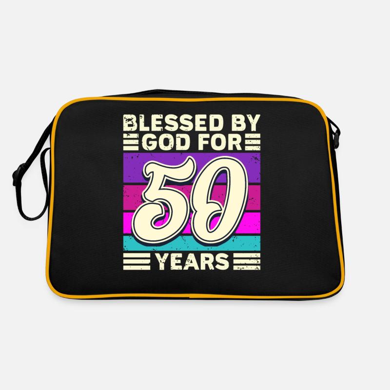 50 Geburtstag Frauen Geschenk Mutter Oma Retro Tasche