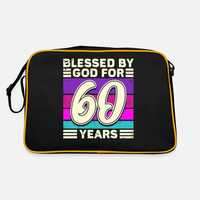 60 Geburtstag Frauen Geschenk Mutter Oma Retro Tasche
