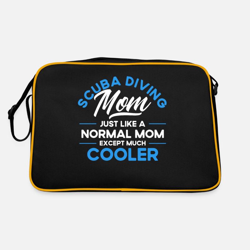 Scuba Diving Gift Underwater Scuba Diver Retro Bag