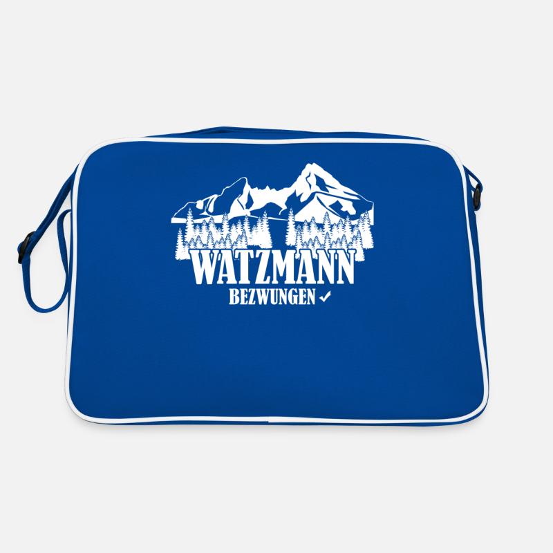 Watzmann Bergsteiger Watzmannmassiv Retro Tasche