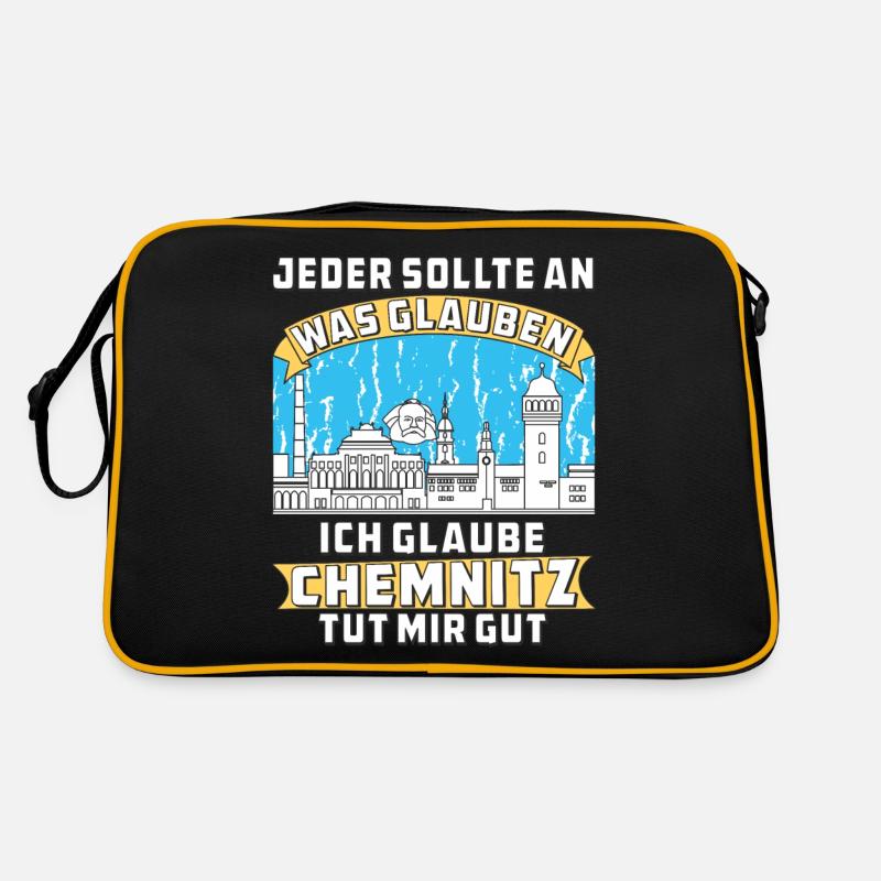 CHEMNITZ TUT MIR GUT Retro Tasche