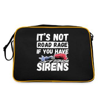 Ce n’est pas de la rage au volant si vous avez Sirens Ambulance - Sac Retro - noir/or - Dos
