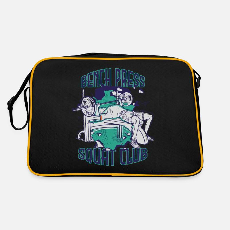 Bench Press Training Strength Training Gym M Sac Retro