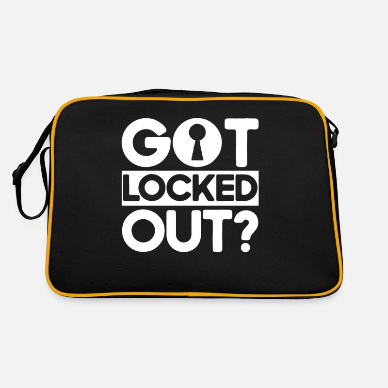 Locksmith Lock Picking Employee Locksmith Retro Bag