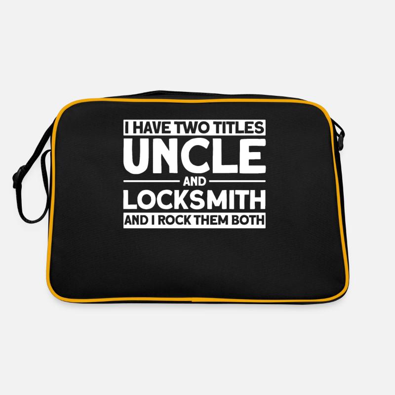 Locksmith Lock Picking Employee Locksmith Retro Bag