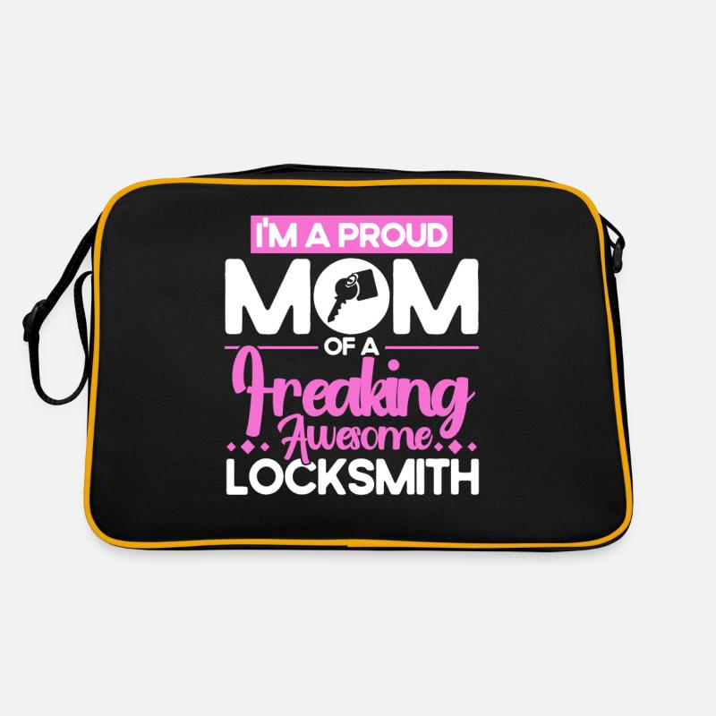 Locksmith Lock Picking Employee Locksmith Retro Bag