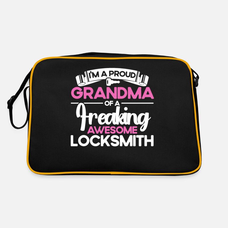 Locksmith Lock Picking Employee Locksmith Retro Bag