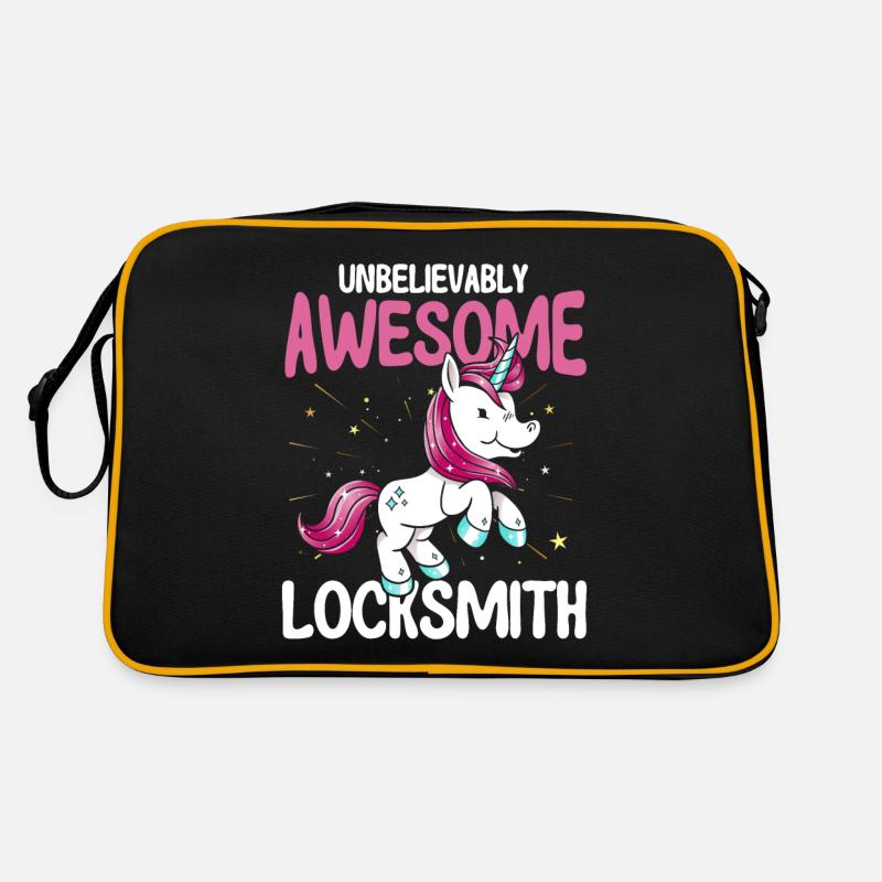 Locksmith Lock Picking Employee Locksmith Retro Bag