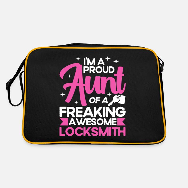 Locksmith Lock Picking Employee Locksmith Retro Bag