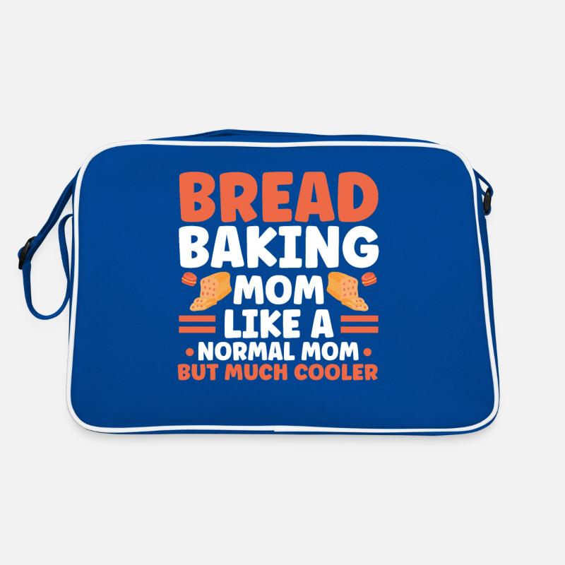 Brotbacken Geschenk Bäckerei Zitat Bäcker Retro Tasche