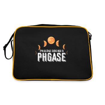 Phase Lune Lulaire A Phase Soleil Amour Lunes - Sac Retro - noir/or - Dos